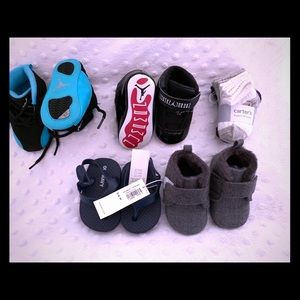 Infant boys shoes size 3-6 mo